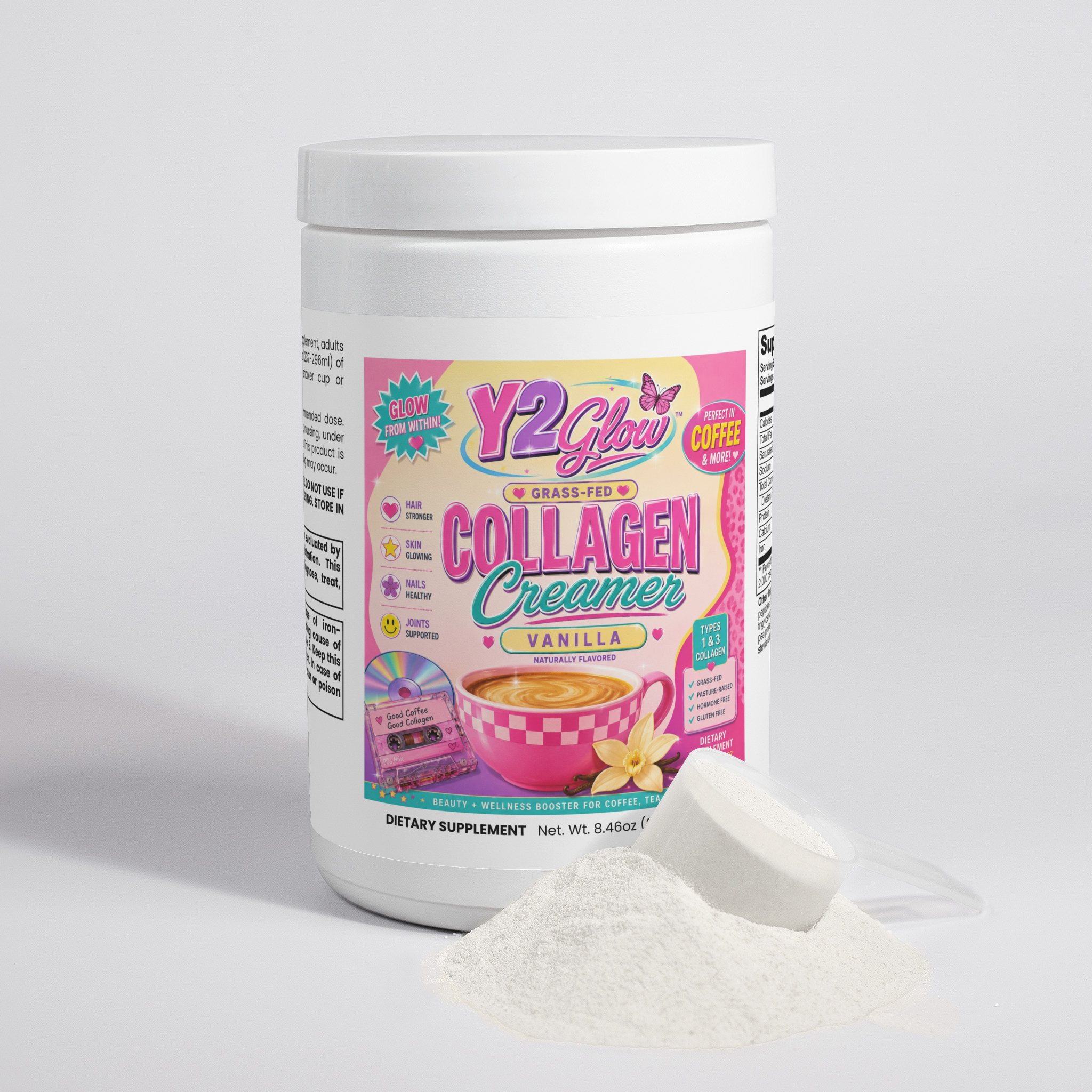 Grass-Fed Collagen Creamer (Vanilla)