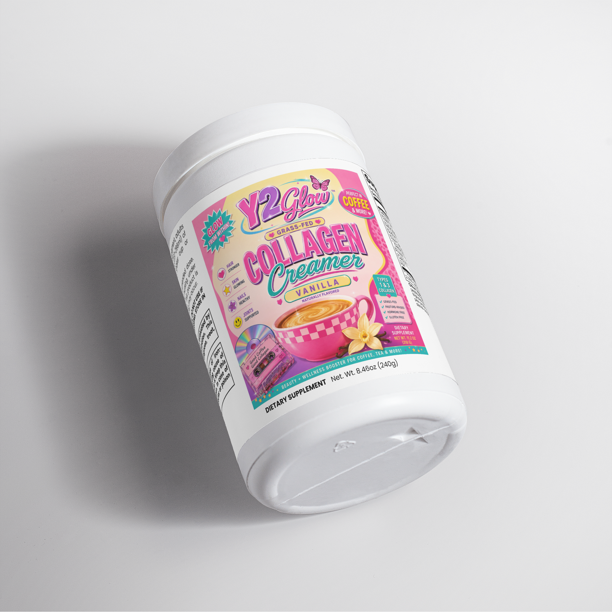 Grass-Fed Collagen Creamer (Vanilla)