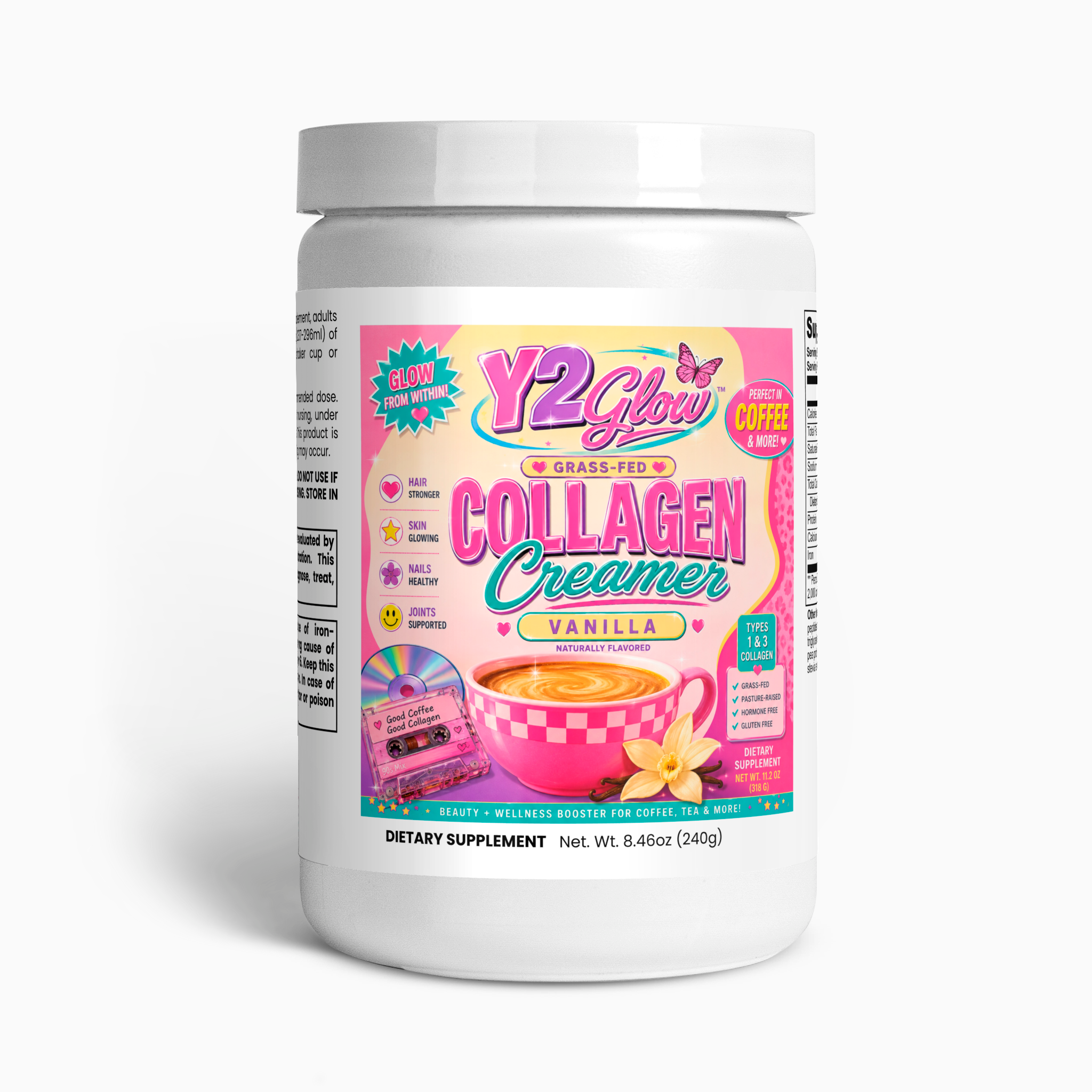 Grass-Fed Collagen Creamer (Vanilla)